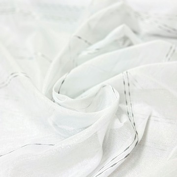 На метр Фон Длинная Штора Белая Вспышка Полосы Серая Высота 310 см