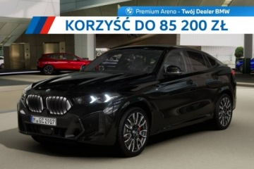 BMW X6 G06 SUV Facelifting 3.0 30d 298KM 2026 BMW X6 xDrive30d, Dostępne od ręki!