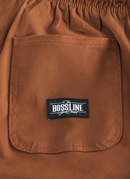 Spodnie M Bossline Casual Jogger brązowe joggery