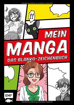 Mein Manga - Das Blanko-Zeichenbuch