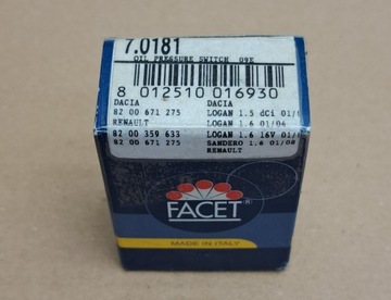 FACET 7.0181 SPÍNAČ TLAKOVÝ OLEJE