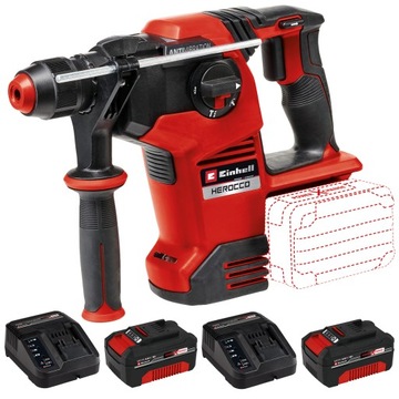 MŁOT UDAROWY MŁOTOWIERTARKA EINHELL 3,2J HEROCCO SDS+ AKUMULATOR
