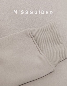 MISSGUIDED BLUZA DAMSKA SZARA KLASYCZNA 34 1RWF