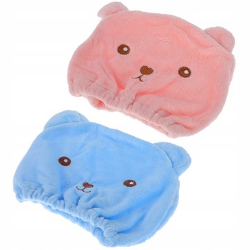 2шт красивые изысканные шапочки для сушки волос