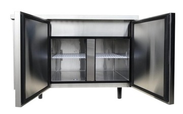 STÓŁ SAŁATKOWY CHŁODNICZY WYDAWKA PIZZA 150cm INOX