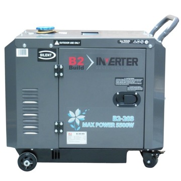 Agregat prądotwórczy inwertorowy 5000/5500W 230V diesel B2-203