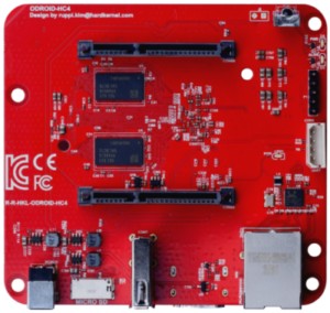 Odroid HC4 — четырехъядерный процессор Amlogic S905X3, тактовая частота 1,8 ГГц