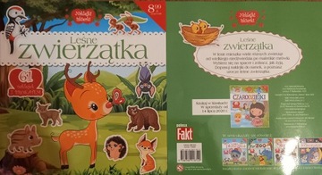 LEŚNE ZWIERZĄTKA NAKLEJKI
