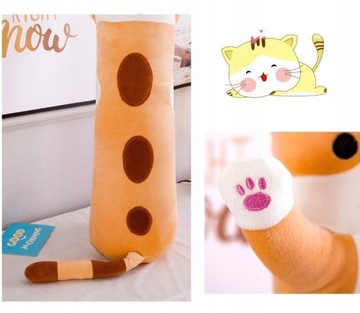 Подушка Kitty длиной 150 см, плюшевый талисман кота