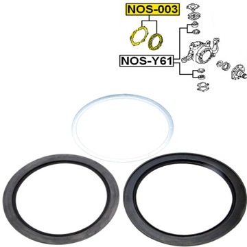 USZCZELNIACZ KULI ZWROTNICY NISSAN PATROL Y61 97-