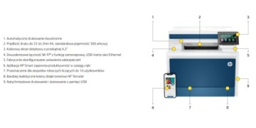 Цветной принтер HP LaserJet Pro 4302DW 4RA83F