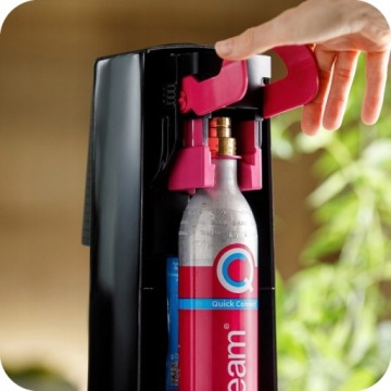 Устройство картриджей для бутылок SATURATOR SODASTREAM TERRA для ГАЗИРОВАННОЙ ВОДЫ + БЕСПЛАТНО