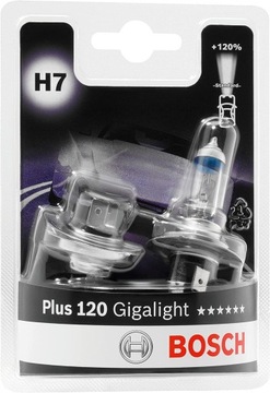 ZESTAW ŻARÓWEK H7 55W GIGALIGHT PLUS120/2SZT