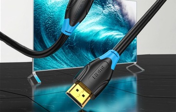 ВЕНТИЛЯЦИОННЫЙ КАБЕЛЬ HDMI 2.0 4K 60HZ FHD FULLHD ДЛЯ ТВ-МОНИТОРА 8M