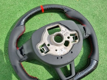 РУЛЕВОЕ КОЛЕСО SKODA OCTAVIA III RS CARBON ORG.