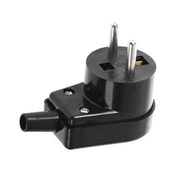WTYCZKA KĄTOWA Z UZIEMIENIEM 16A 250V CZAR 3300-02