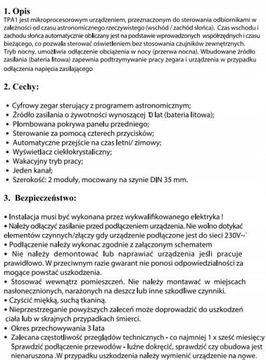 АСТРОНОМИЧЕСКИЕ ЧАСЫ ПРОГРАММАТОР ВРЕМЕНИ 24-264В AC/DC ОДНОКАНАЛЬНЫЙ BEMKO