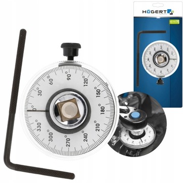 HOGERT HT8G421 УГЛОВОЙ МАНОМЕТР ДЛЯ ЗАТЯЖКИ ВИНТОВ 1/2''