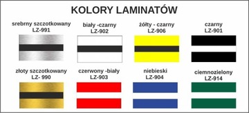 BRELOKI do kluczy hotel NUMEREK 4x2,5 cm 25szt