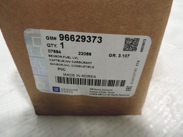 OE OPEL 96629373 SENZOR ÚROVNI PALIVA