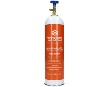Czynnik chłodniczy Gazozo zamiennik R134A zestaw