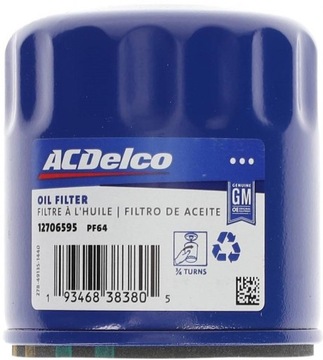 FILTR OLEJU ACDELCO PF64 CAMARO CORVETTE GMC