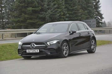 Mercedes Klasa A W177/V177 Hatchback 1.3 180 136KM 2019 Mercedes A 180 1.3 AMG full led nawi kamera Androi, zdjęcie 1