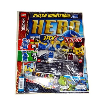 LEGO NINJAGO HERO magazyn 1/24 + Jay i Eyezor + karty