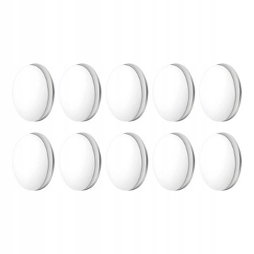 10Pcs Shower Curtain Weights Accessories white