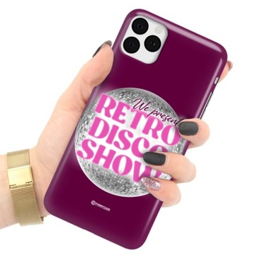 ETUI GRUBE 2MM do IPHONE 11 PRO MAX Disco Wzory