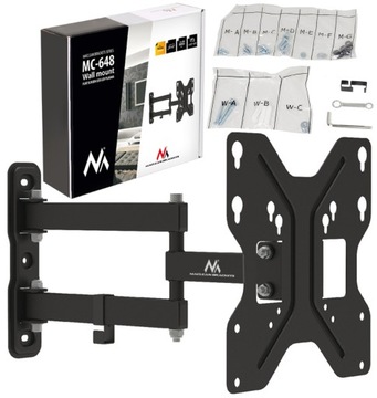 Obrotowy uchwyt wieszak do TV Telewizora Monitora LCD LED OLED QLED 32-52''