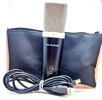 MIKROFON M-AUDIO VOCAL STUDIO MEGA ZESTAW KABEL + FUTERAŁ