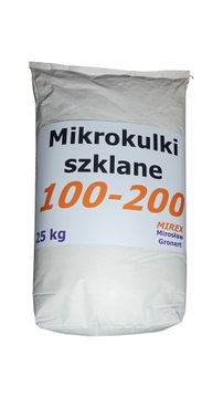 Mikrokulki szklane Ścierniwo szkiełkowania 100-200