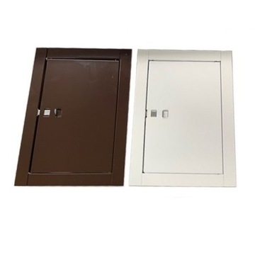 DRZWICZKI KOMINOWE 14X21 BIAŁY BRĄZ