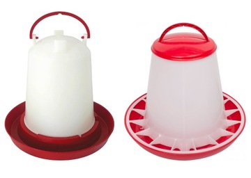 POIDŁO KARMNIK DLA DROBIU KUR GĘSI KACZEK 3 L 3 KG