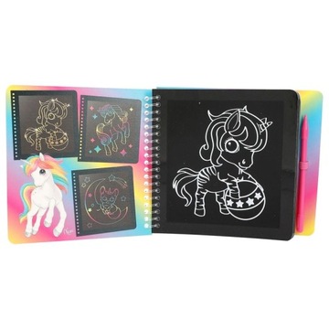 ТОП-МОДЕЛЬ Скретч-карта Magic mini Scratch Unicorn