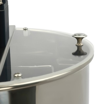 4-РАМНАЯ ЭЛЕКТРИЧЕСКАЯ МЕДОГОНКА С ПОДСТАВКОЙ 140ВТ 370ОБ/МИН 220В