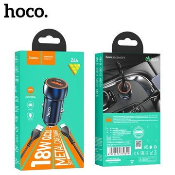 MOCNA SZYBKA ŁADOWARKA QuickCharge 3.0 18W z kablem USB Typ Typu C USB-C
