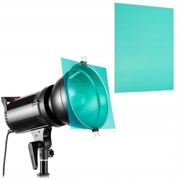 11 цветных гелевых коррекций света