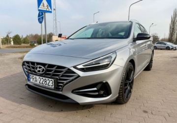 Hyundai i30 III Wagon Facelifting 1.5 T-GDI 48V 160KM 2022 Hyundai i30 1.5T-gdi 160Ps FULL LED Navi Kamera Extra stan 1.5 Benzyna, zdjęcie 19