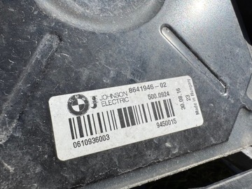 BMW F20 F22 F30 F33 F36 VENTILÁTOR 8625439 ORIGINÁLNÍ