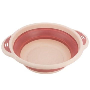 СКЛАДНАЯ СИЛИКОНОВАЯ ЧАШКА-КОНТЕЙНЕР УНИВЕРСАЛЬНАЯ КРУГЛАЯ ЧАША 3 Л