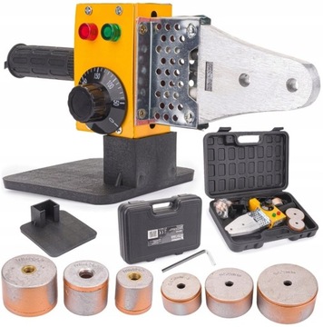 СВАРОЧНЫЙ АППАРАТ ДЛЯ ТРУБ ПВХ ПП 1850ВТ, МАТРИЦЫ 20-63ММ