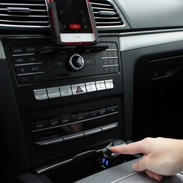 Зарядное устройство FM-передатчика Bluetooth для вашего смартфона
