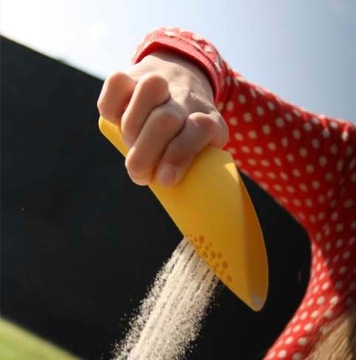 Zestaw do piaskowanicy CUPPI sitko ŁOPATKA Quut