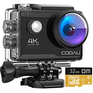 KAMERA SPORTOWA 20MP 4K WIFI OBRAZ HD 60FPS 32GB KARTA CU-SPC06