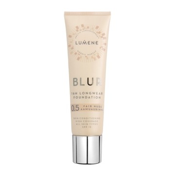LUMENE Wygładzający podkład do twarzy BLUR 0.5 FAIR NUDE 30ml