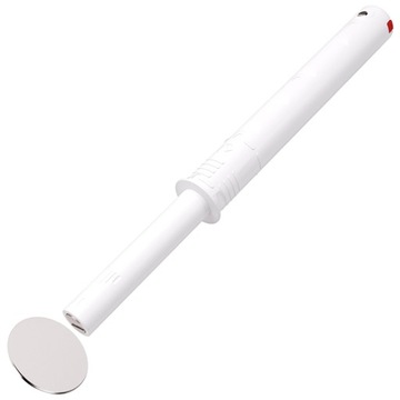 ZESTAW ODBOJNIK MEBLOWY TIP-ON DŁUGI BIAŁY MAGNES + PŁYTKA MAGNETYCZNA