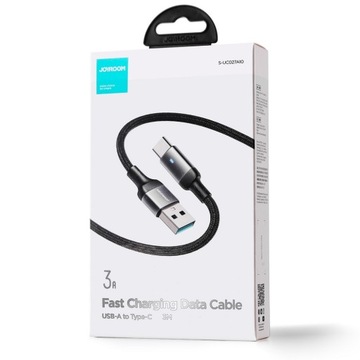 Кабель USB type-C type-C 3A 3m QC 3.0 LED БЫСТРАЯ ЗАРЯДКА Быстрая зарядка
