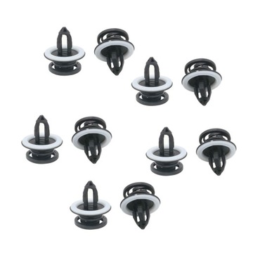 10 шт. зажимы для обшивки внутренней двери 8E0868243 с герметиком для Audi A3